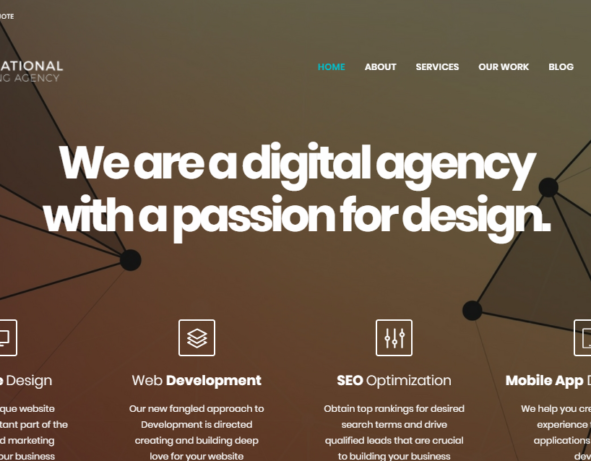 Our Corporate Website – International Marketing Agency