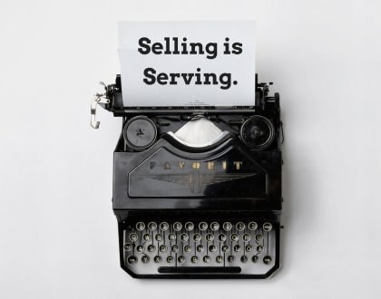 selling is serving