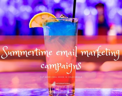 Summertime email marketing campaigns