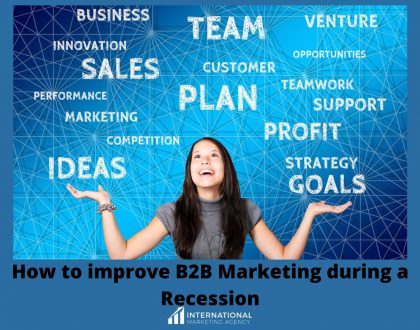 How to improve B2B Marketing during a Recession